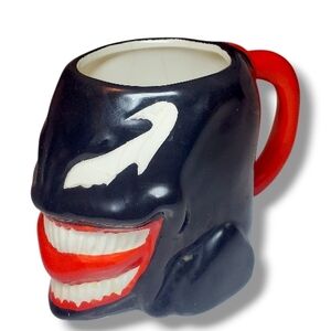 Venom Spiderman Marvel Comics Collectible Black Coffee Mug 16 oz. Ceramic